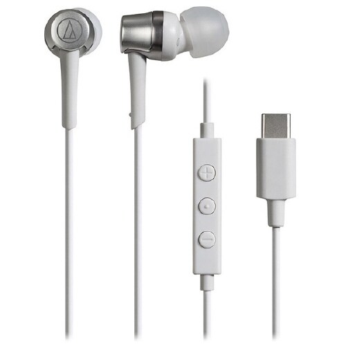 USB TypeC用イヤホン ホワイト