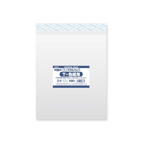 クリスタルパック T 色紙用 100枚×10束