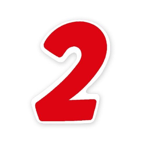 Nナンバーセルフ M No.2 赤 21枚×10束