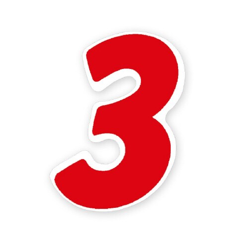 Nナンバーセルフ M No.3 赤 21枚×10束