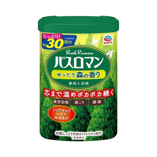 バスロマンゆったり森の香り600G×5