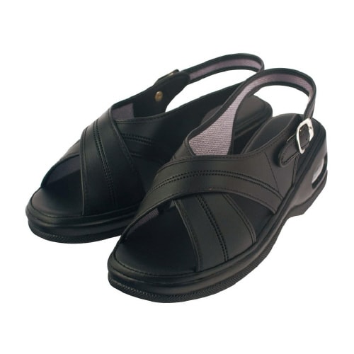 エアークロスサンダル LL 黒