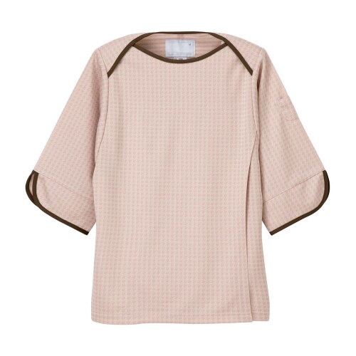 検診衣上衣 L ピンク JK−1496