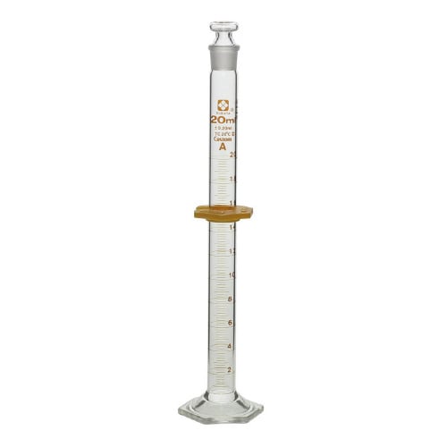 有栓メスシリンダー カスタムA 20mL