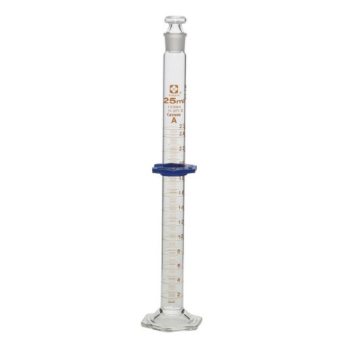 有栓メスシリンダー カスタムA 25mL
