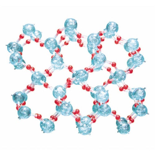 分子構造模型 水晶・シリコンセット CQS−1