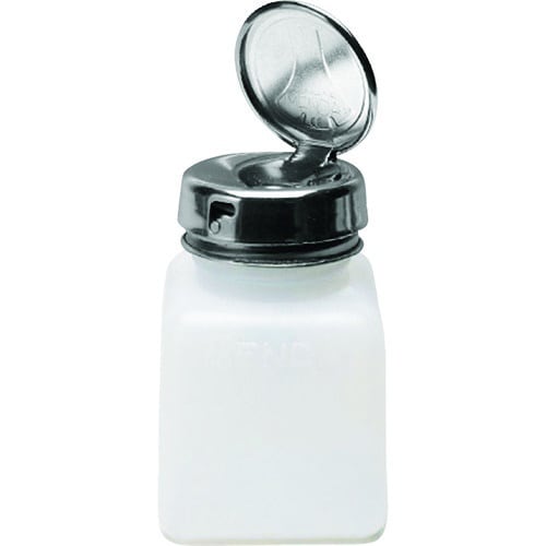 DESCO ディスペンサー ロック機能付き 白 角