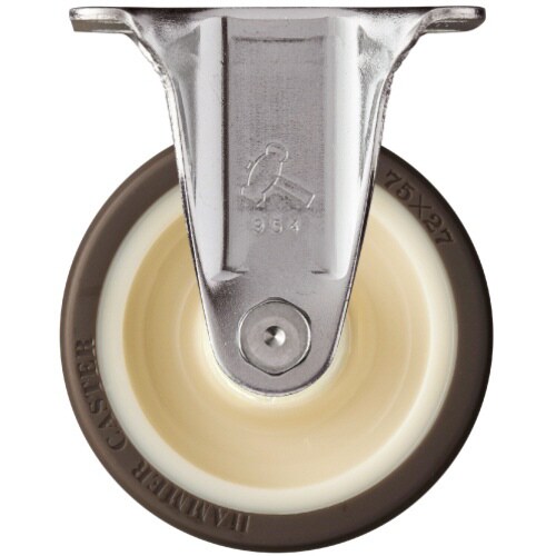 ハンマー オールステンレス固定式キャスター ウレタ