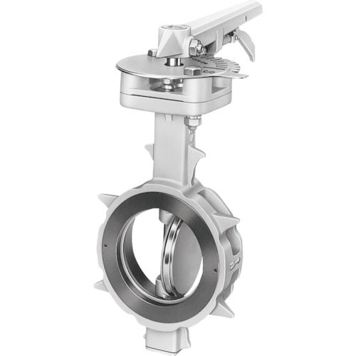 巴 バタフライバルブ JIS10K/50A 30