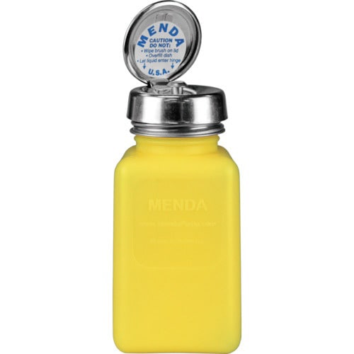 DESCO 静電気拡散性ボトル 黄色 ピュアタッチ