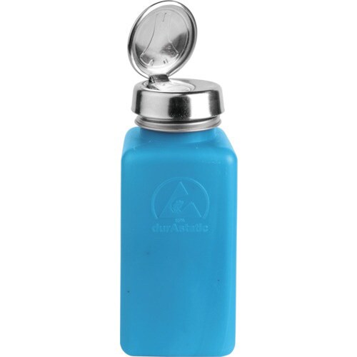 DESCO 静電気拡散性ボトル 青色 ワンタッチ