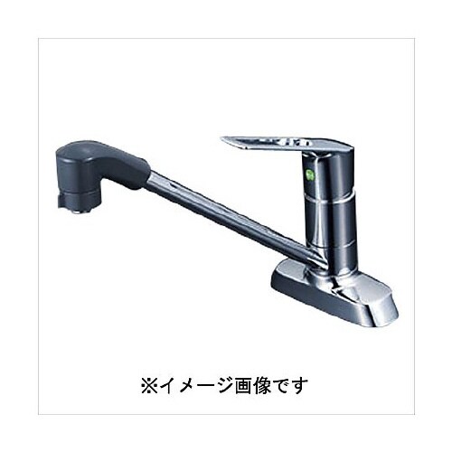 シングルシャワー混合栓e260mmパイプ