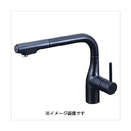 シングルS混合栓 e規制M黒 KM610