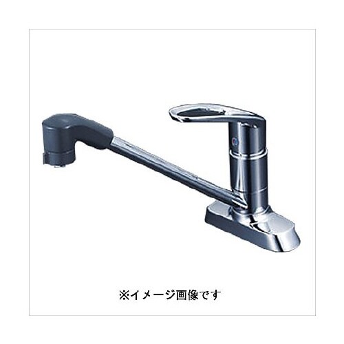 シングルシャワー混合栓 260mmパイプ