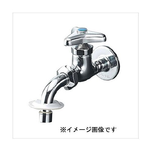 寒冷地仕様 吐水口回転給水栓ツバノズル付