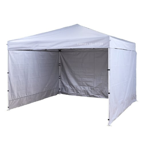 フォールディングタープ サイドシート3付 3×3m