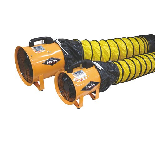 送風機・フレキシブルダクトセット