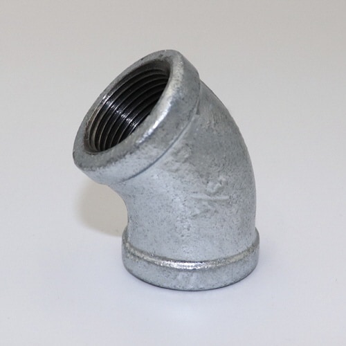 45°エルボ (白継手)