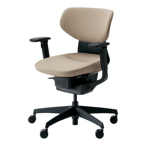 チェア イング ブラック脚 ラテラル 肘付