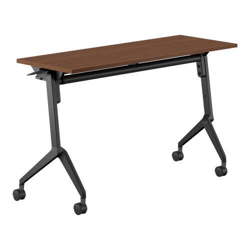 会議テーブル リーフライン 幕板なし・棚付