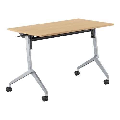 会議テーブル リーフライン 幕板・棚なし