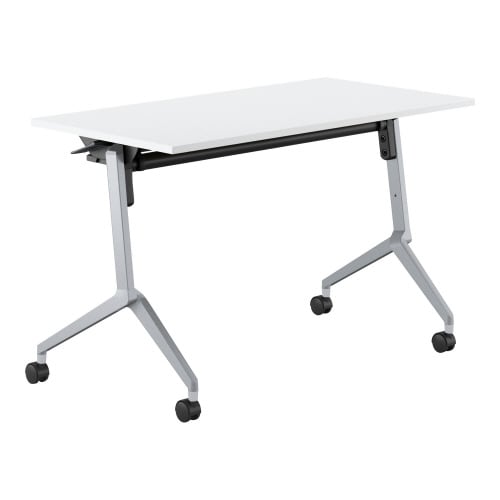 会議テーブル リーフライン 幕板なし・棚付