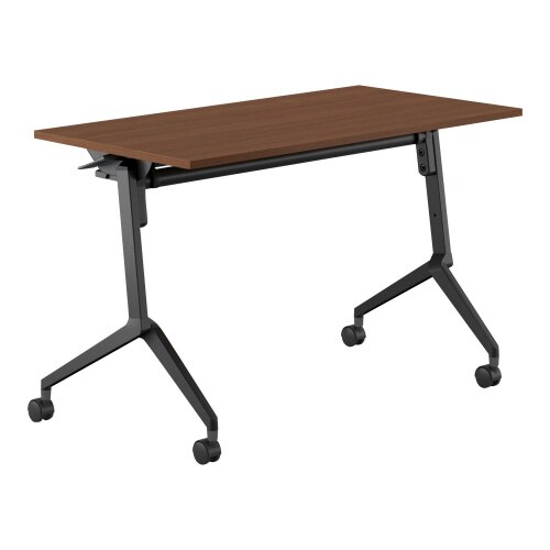 会議テーブル リーフライン 幕板なし・棚付