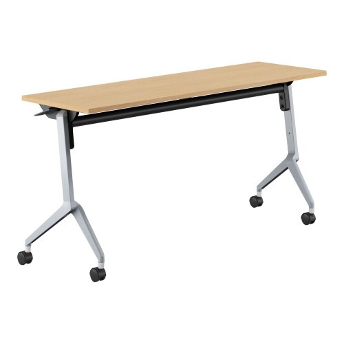 会議テーブル リーフライン 幕板・棚なし