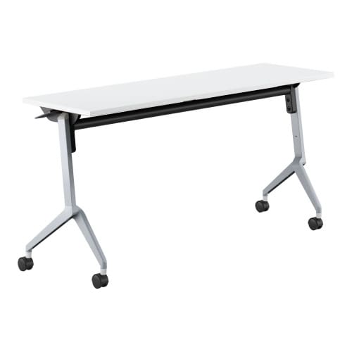 会議テーブル リーフライン 幕板・棚なし