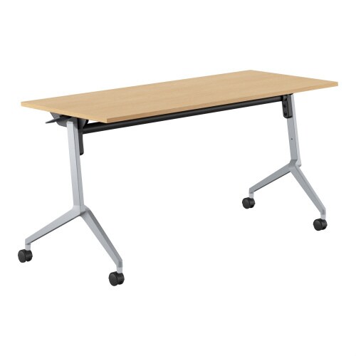 会議テーブル リーフライン 幕板・棚なし