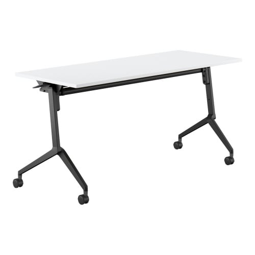 会議テーブル リーフライン 幕板なし・棚付