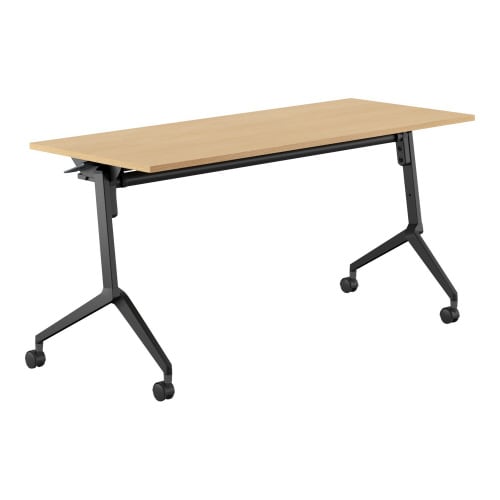 会議テーブル リーフライン 幕板なし・棚付