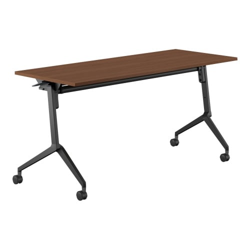 会議テーブル リーフライン 幕板なし・棚付