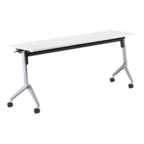 会議テーブル リーフライン 幕板・棚なし