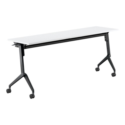 会議テーブル リーフライン 幕板なし・棚付