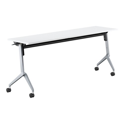 会議テーブル リーフライン 幕板・棚なし