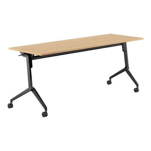 会議テーブル リーフライン 幕板・棚なし