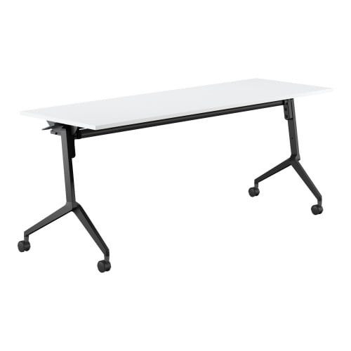 会議テーブル リーフライン 幕板なし・棚付