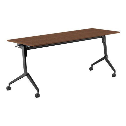 会議テーブル リーフライン 幕板なし・棚付