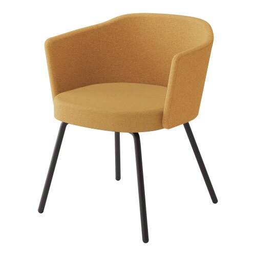 チェア コーデ 4本脚 張りぐるみ肘