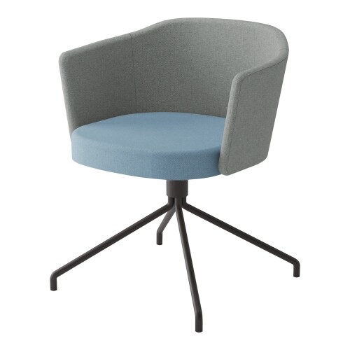 チェア コーデ 固定脚(座回転) 張ぐるみ肘