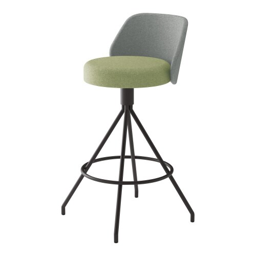 ハイチェア コーデ 固定脚(座回転)