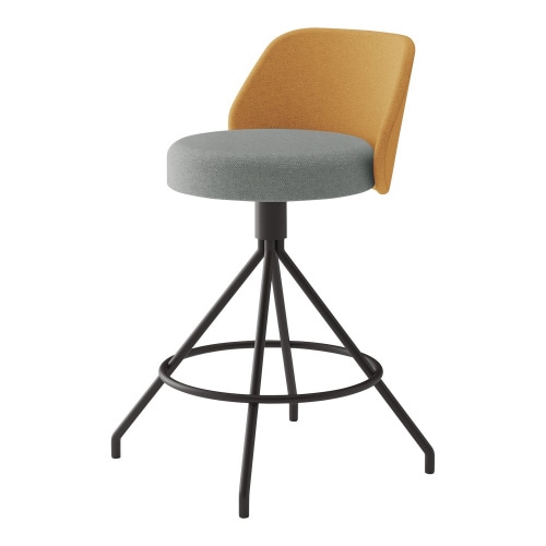 ミドルハイチェア コーデ 固定脚(座回転)