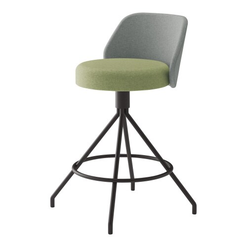 ミドルハイチェア コーデ 固定脚(座回転)