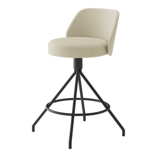 ミドルハイチェア コーデ 固定脚(座回転)