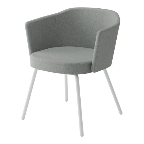 チェア コーデ 4本脚 張くるみ肘