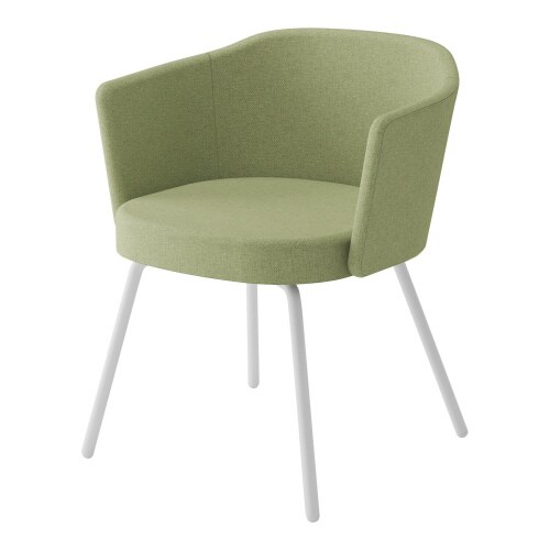 チェア コーデ 4本脚 張くるみ肘