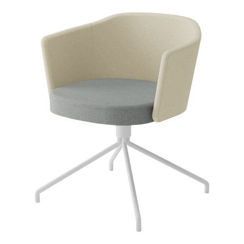 チェア コーデ 固定脚(座回転) 張くるみ肘