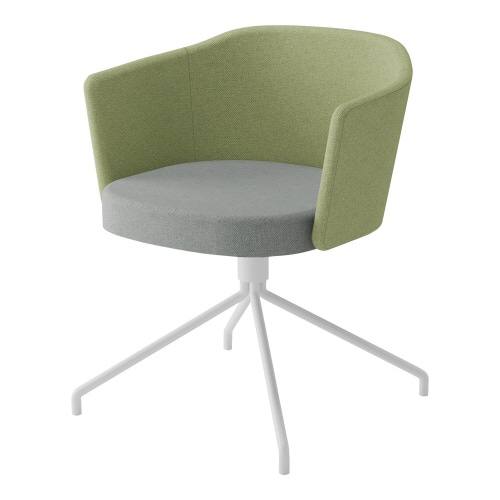 チェア コーデ 固定脚(座回転) 張くるみ肘