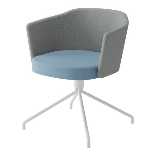 チェア コーデ 固定脚(座回転) 張くるみ肘